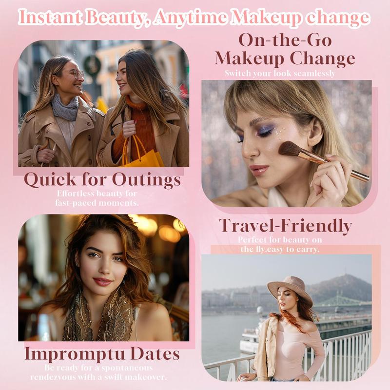 BISUTANG  Natural Wispy DIY Eyelash Clusters Set Effortless No-Glue False Eyelashes, Waterproof & Reusable, Soft & Comfortable, Natural Appearance, Long-Lasting, No Irritation, Quick & Easy