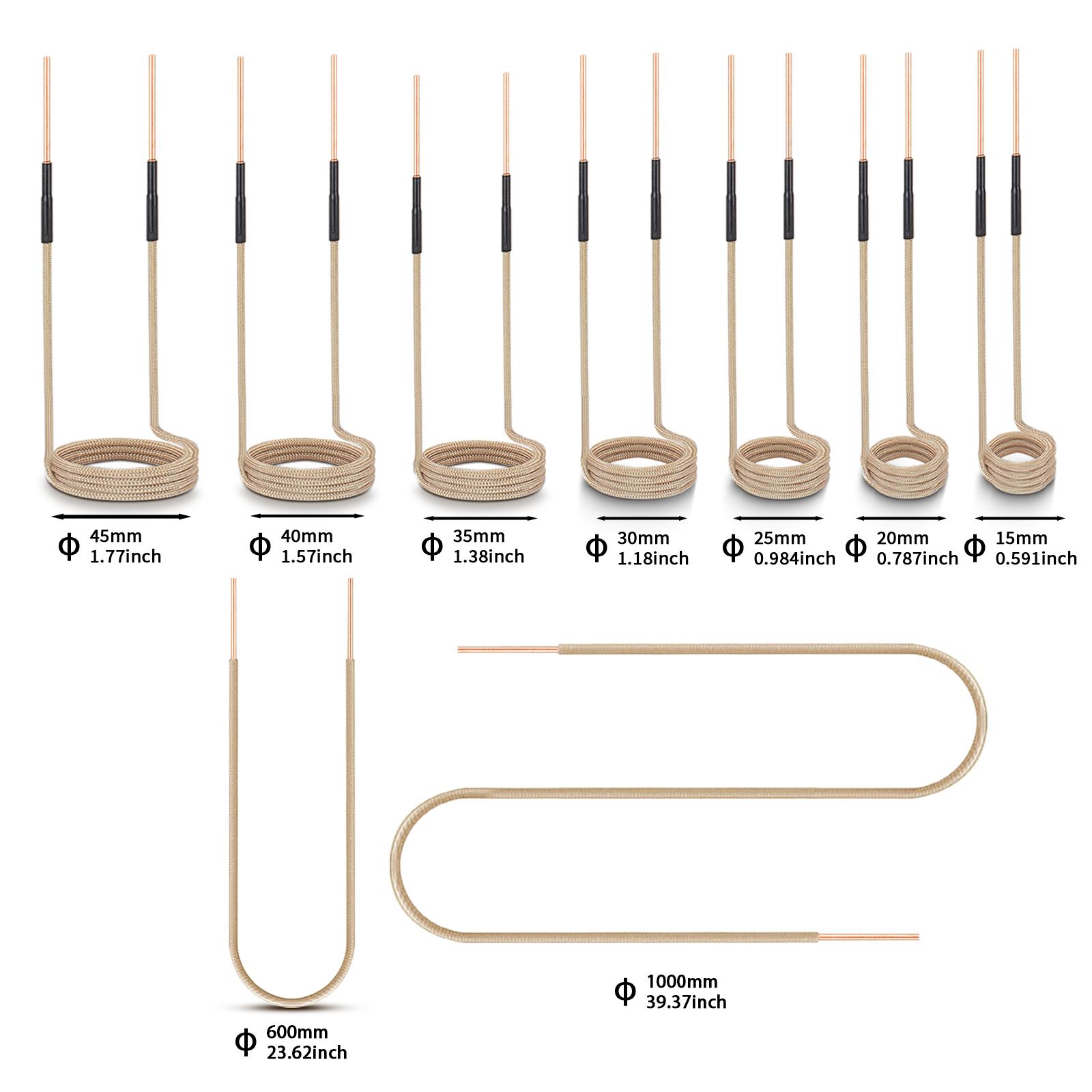 SOLARY Induction Heater Coils Kit – Bolt Removal Tool for Automotive Repair
