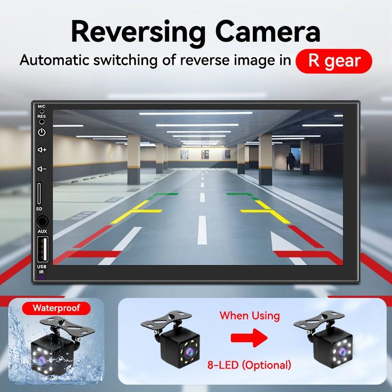 7 Inch 1din Car Multimedia Player, Carplay Display+radio, Car Display Screen, Supports Wired Apple Carplay/android Auto, Steering Wheel Control, Bluetooth-compatible 5.0 7 Inch 1din Car Multimedia Player, Carplay Display+radio, Car Display Screen, Supports Wired Apple Carplay/android Auto, Steering Wheel Control, Bluetooth-compatible 5.0