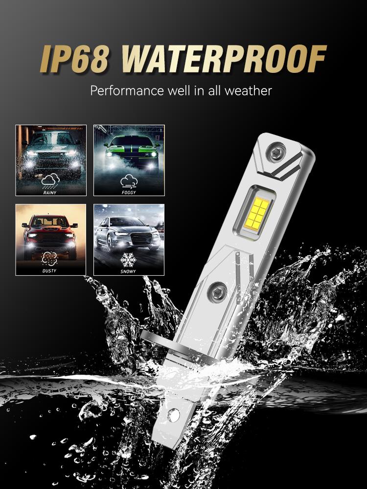 2Pcs H1 H7 H4 H11 9005 HB3 9006 HB4 LED Headlights 50000LM 800% Brighter Original Bulb Wireless Headlamp 6000k CANBUS LED Auto Light Plug And Play 12V