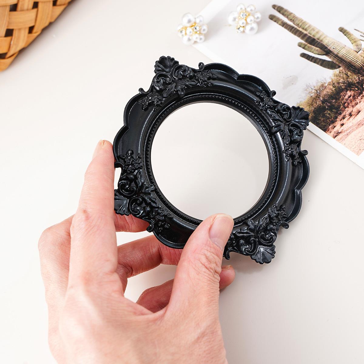French Mini 3D Floral Frame Decor, Resin DIY Ornament, Perfect for Jewelry Photography, Wedding Seating Cards, Party Decorations