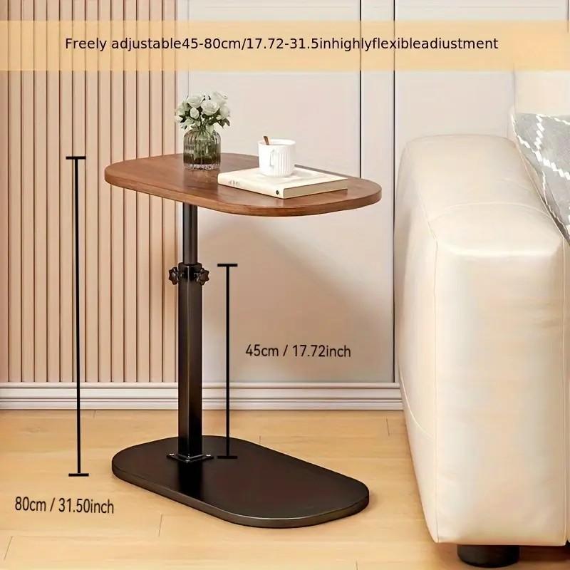Portable Adjustable Folding Side Table, Laptop Desk for Home Office, Coffee Table & Bedside Sofa, Reception Area Use, Mother's Day Gift