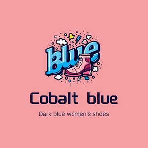 Dark blue women's shoes