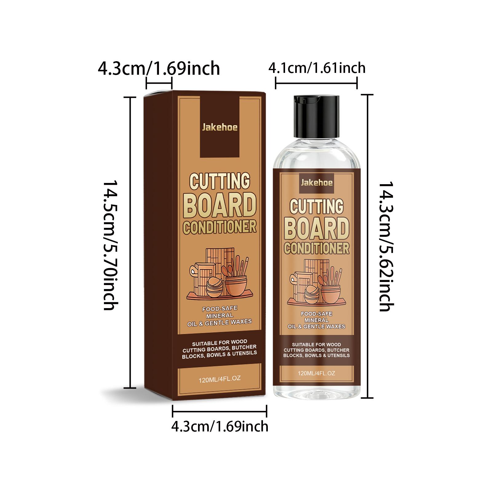 Cutting Board Care Solution, Gentle Daily Use, Scratch Removal, Polishing, Brightening, Essential Kitchen Maintenance Liquid