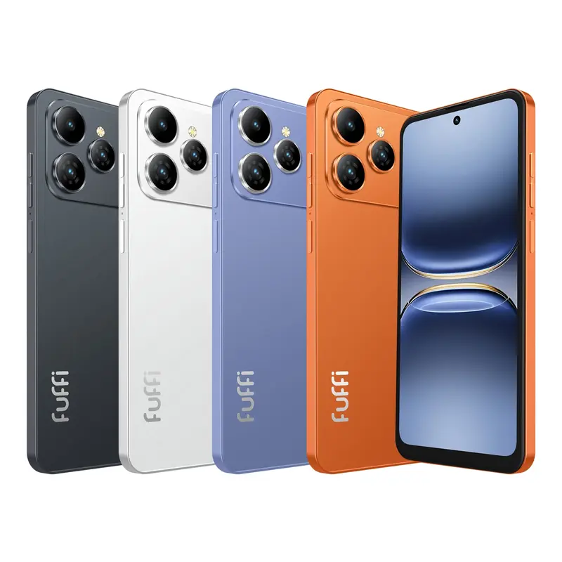 FuFFi-M17Pro ホワイト32GB Fuffi M17 Pro Smartphone, Cell Phone, Cellphone, 6.56-Inch Display