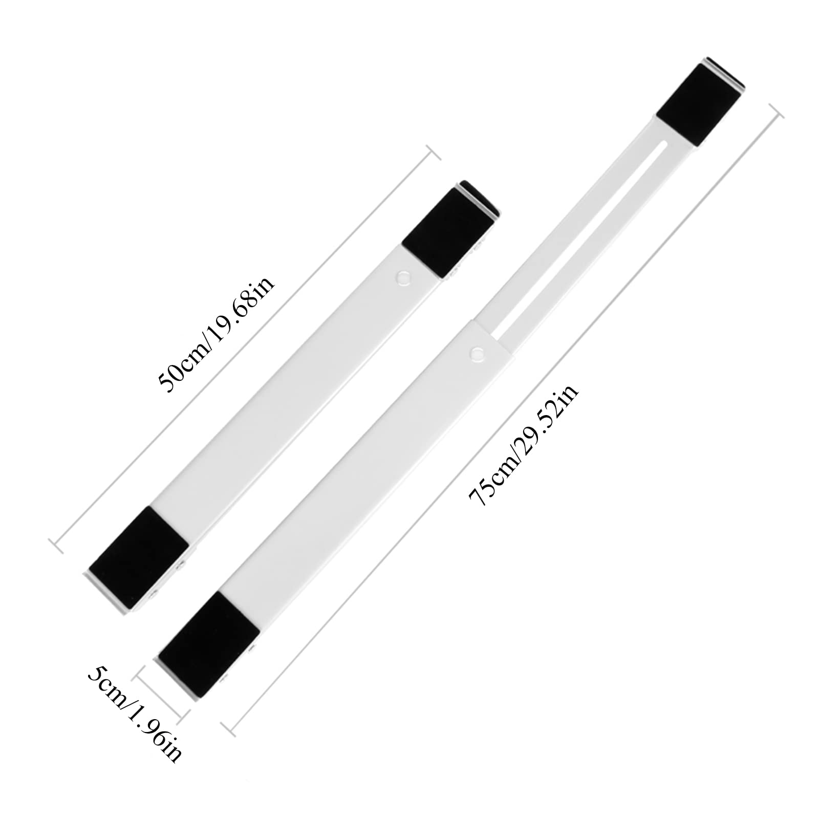 2-Piece Refrigerator Stand with Casters, Washing Machine Stand, Heavy-Duty Appliance Stand, Portable Washer-Dryer and Refrigerator Stand with Casters, Telescoping Appliance Casters with Brakes