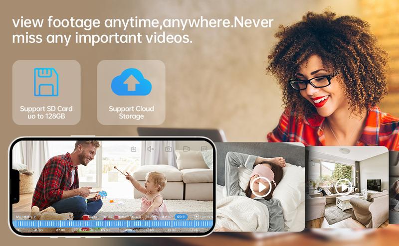 Dual-Band WiFi Smart Light Bulb Security Camera Wireless Indoor Outdoor, 2K HD Surveillanc Home Camera, 360° Color Night Vision Waterproof Surveillance