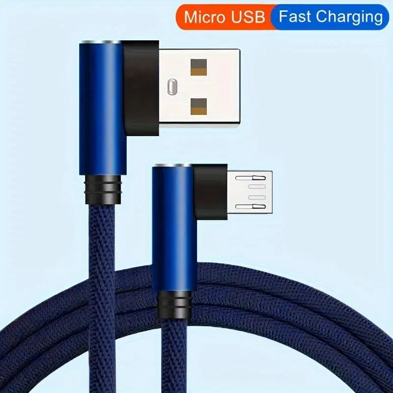 [Fast Charging Cable] Micro USB Cable, [3.3Ft/4.9Ft/6.6Ft/9.9Ft], Fast Charging Cable for Samsung Xiaomi Vivo OPPO Redmi And More Android Phone Charger Cable