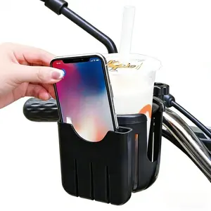 Universal Water Bottle Holder Stand, Fits Bicycles Electric Scooters Strollers, Also Used as Phone Holder and Drink Cup Rack, Motorcycle Phone Holder