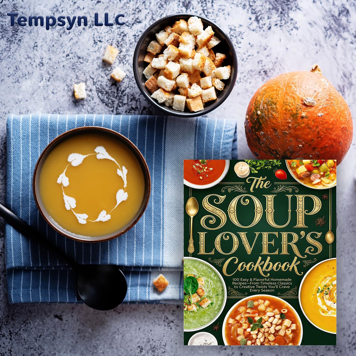 100 Soup Recipes Cookbook With Homemade Soup Recipes, Easy Soup Recipes, Seasonal Soup Recipes, Classic Soup Recipes, Healthy Soup Recipes, Quick Soup Meals, Family Soup Cooking, Step-by-Step Soup Recipes For Beginners