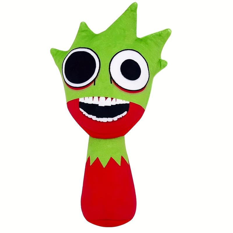 Sprunki Plush Toys Soft Stuffed Animal Pillow Figure Doll Anime & Manga Inspired Perfect for Christmas & Birthday Gifts Lightweight Easy to Carry Ideal for Kids & Adults 8'' Size Sprunki Plushies for Playtime & Holidays