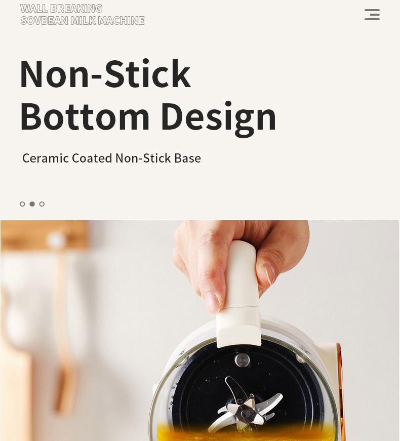 Multifunctional Soy Milk Maker with Timer Keep Warm Self Cleaning Juice Soy Milk Jam Making Functions 24 Hour Delay Start 7 Programs