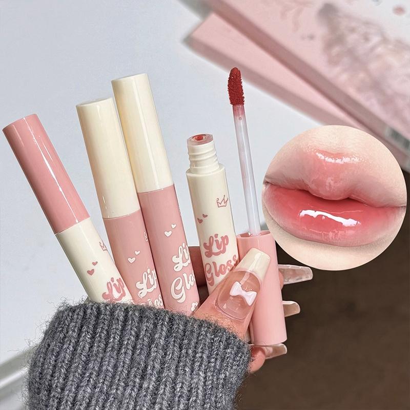Pink Mist Soft Light Makeup Gift Box Lip Color Powder Blusher Powder Eyebrow Pencil Eyeliner Eye Black Makeup Set Women's Gifts