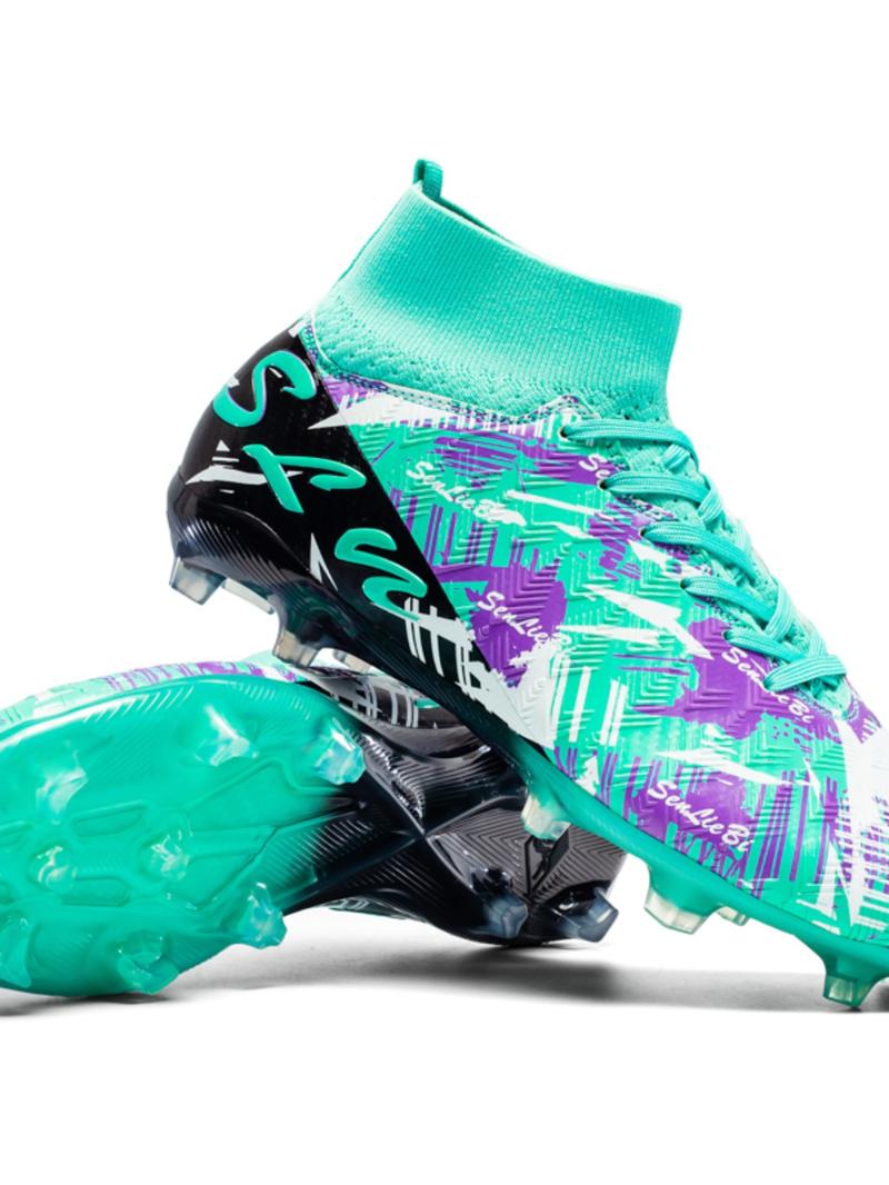 High-Performance Natural Grass Football Shoes, Practical Long Studs, Unisex Adult Soccer Shoes, Outdoor Training & Match Shoes, Soccer Cleats