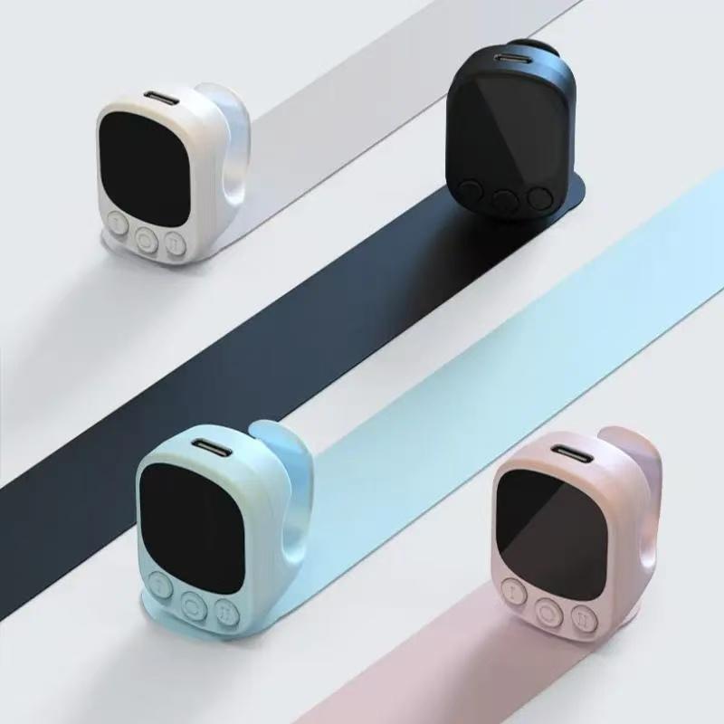 Mouse Ring Remote Control with Touchpad, Smart Auto Clicker, Continuous Clicker, Wheel Remote, Bluetooth-compatible Selfie & Video Recording