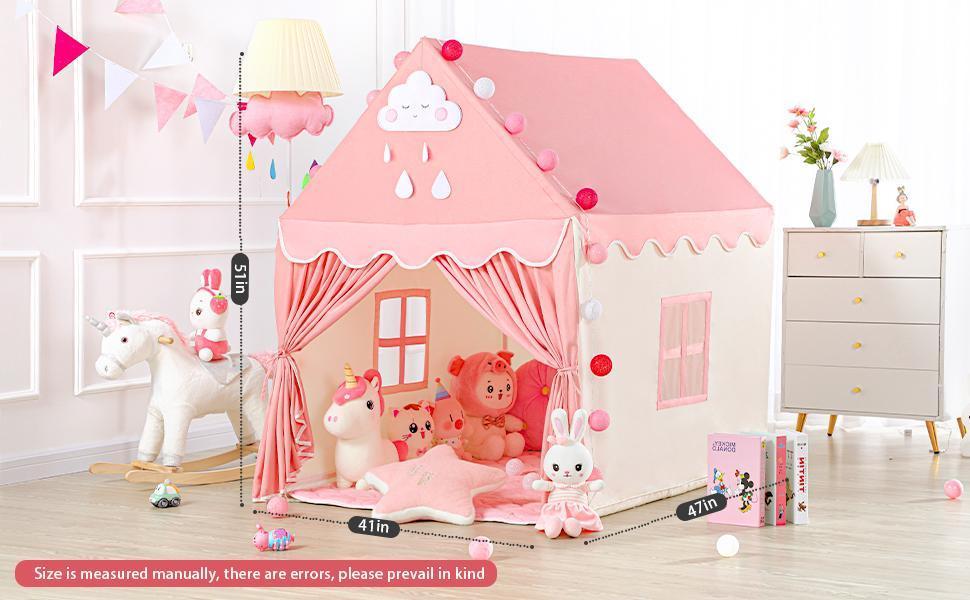 Princess Castle Play Tent Girls