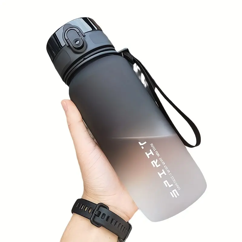 Sport Water Bottle for Men Women Students Fitness Gradient Color High Capacity Leakproof Water Bottles BPA Free Portable Drinkware Travel Gym Teacup