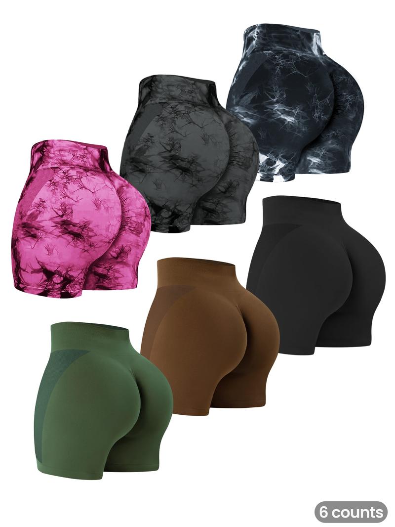 Women's 3pcs Shapewear Shorts Tummy Control High Waist Butt Lifting Scrunch Seamless Shapewear Bottoms