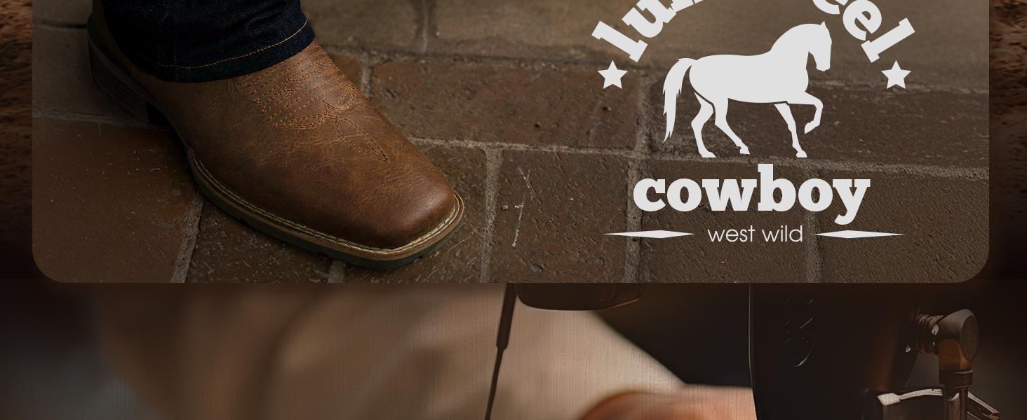 【Rodeo Boots】Wranglette 2026 Men’s Western Work Boots: Brown Cowboy-Style Work Boots – Waterproof, Slip-Resistant for Ranch, Construction, Daily Wear (Rugged Durability + Classic Western Flair for Hardworking Guys) 【Rodeo Boots】Wranglette 2026 Men’s Western Work Boots: Brown Cowboy-Style Work Boots – Waterproof, Slip-Resistant for Ranch, Construction, Daily Wear (Rugged Durability + Classic Western Flair for Hardworking Guys)