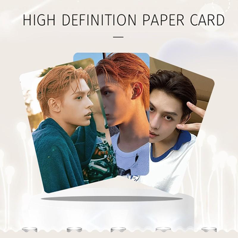 K-Pop Idol Theme Laser Cards 55 Pieces, Unique High-Definition Print, Star Collection Memorabilia Set, Complete Card Pack