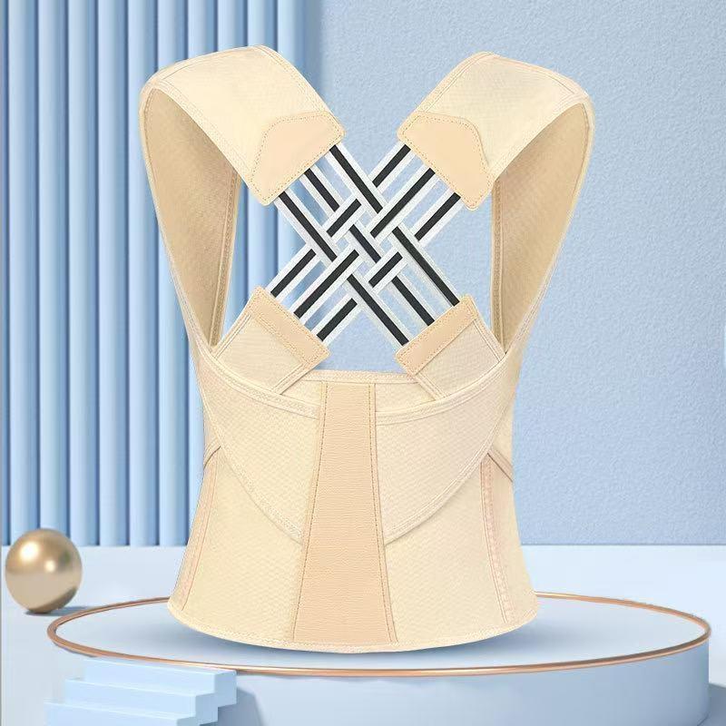 Adjustable Back Posture Correction Belt, Adjustable Back Straightener – Transparent – for home, office, and sports use body shaping. Ergonomic design for comfort and snug fit, for fitness enthusiasts