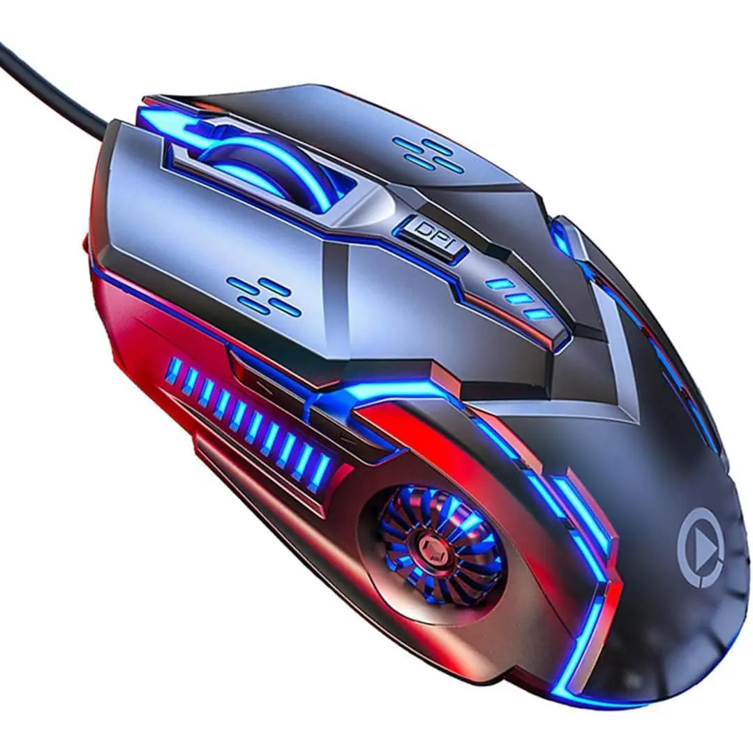 Gaming  G5 Wired  Mice Colorful Backlight 6 Button Silent  4 Speed 3200 DPI RGB   for  Laptop Notebook