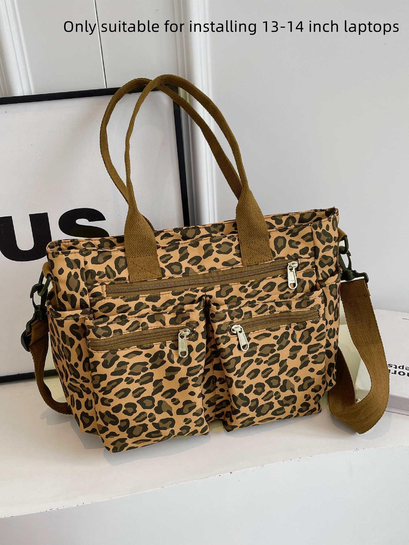 25 fall&winter Women's Casual Solid Color Zipper Crossbody Bag, Large Capacity Multi-pocket Design Portable Shoulder Bag for Daily Used, Girl Fashionable Shopping Bag