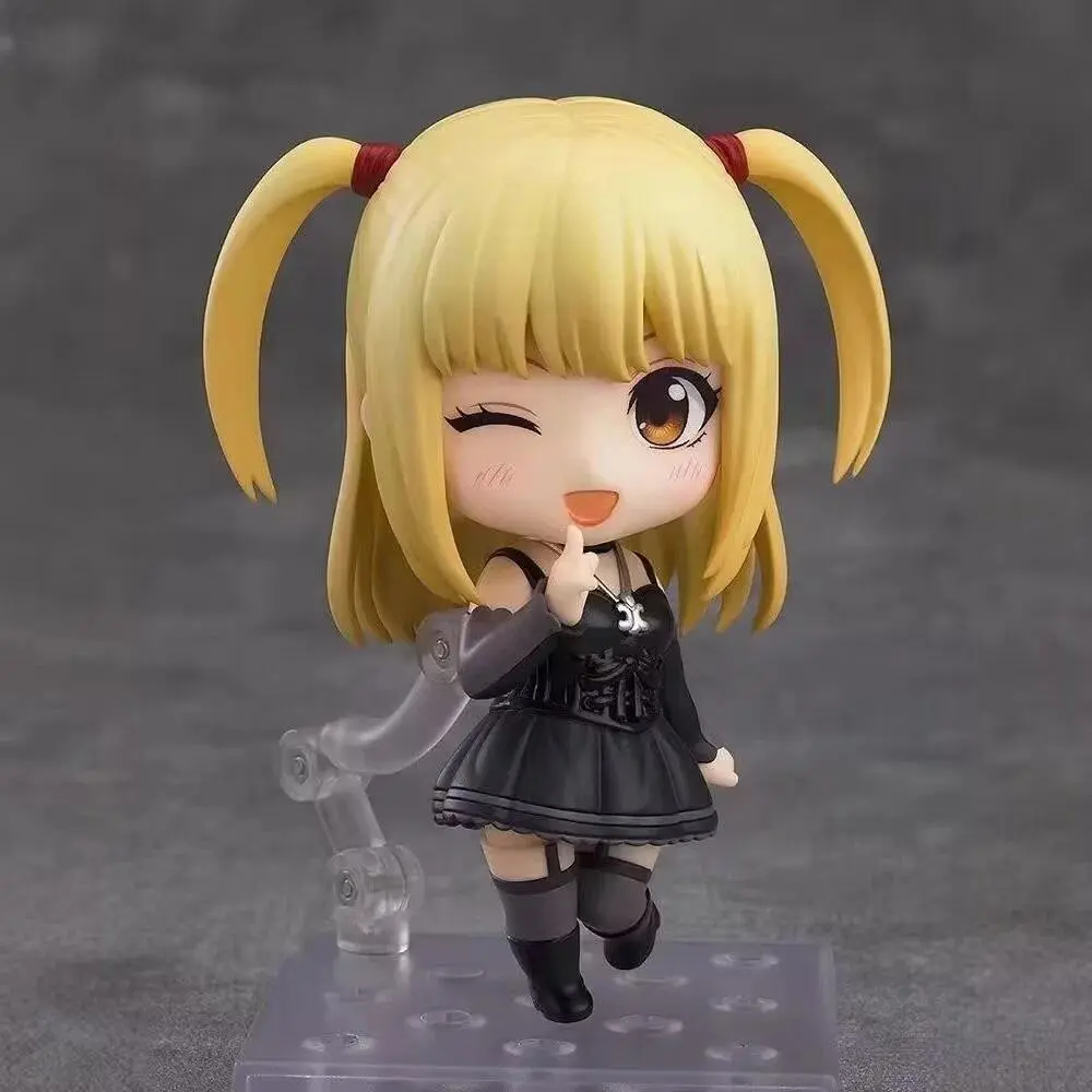 Anime Death Note Q Version Nendoroid 2674 Misa Action Figures Articulated Model Doll Toys Desktop Ornament Collectible Girl Gift