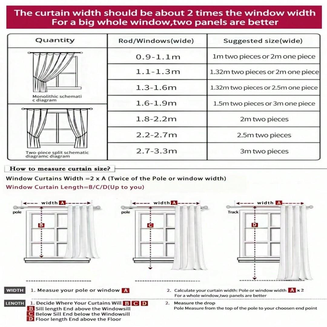 Luxurious Embroidered Lace Curtains, Top Ring Suspension, Ideal for Bedroom, Living Room, Room Divider, Home Decor