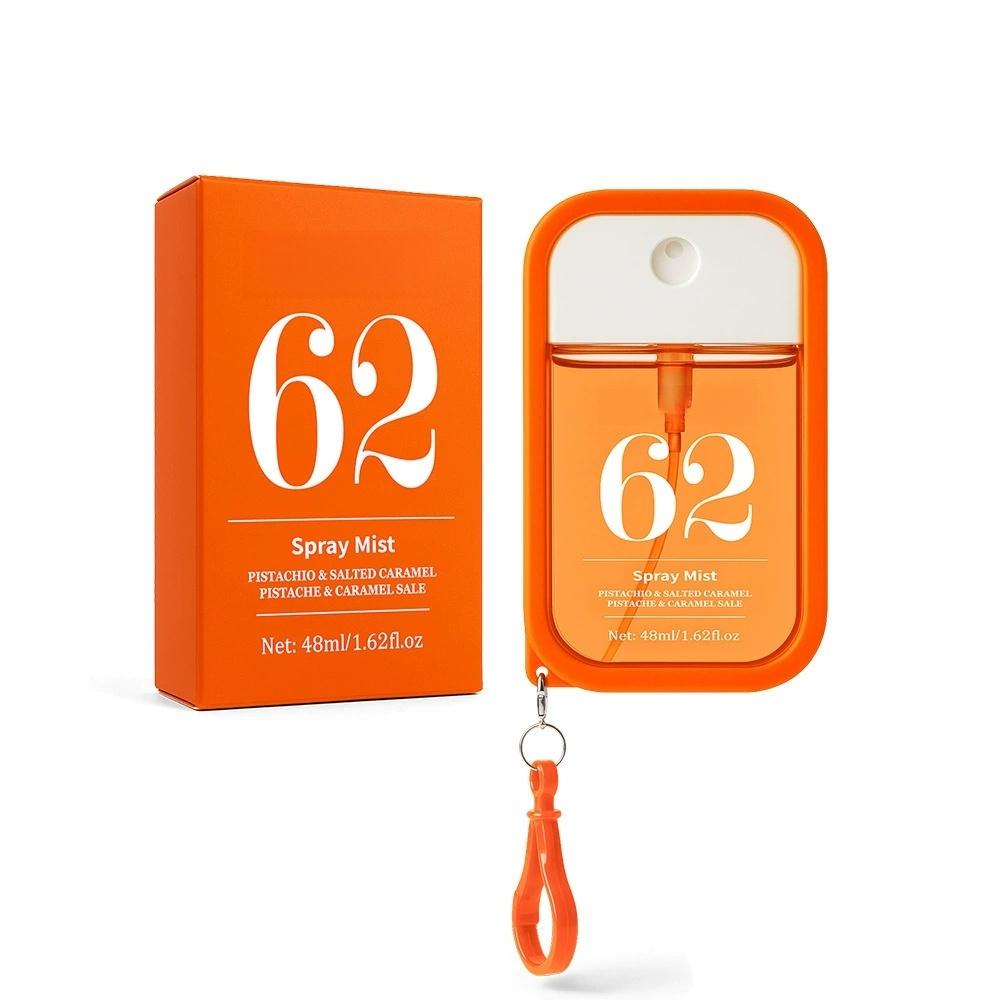 5 Scented Perfume Sprays 48ML Portable Keychain Perfume Unisex Long-Lasting Fresh Body Spray, Non-Toxic Liquid, Recyclable, Fragrance Long Lasting