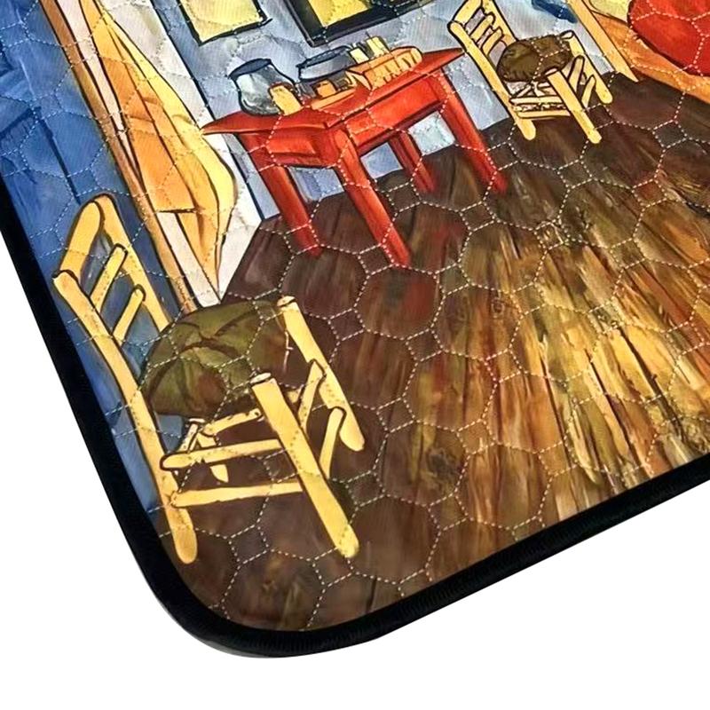 Reusable Washable Dog Pad, Non-Slip Pet Training Mat, Small Puppy Bed Bottom, Allding Bedroom Style, 1 Piece