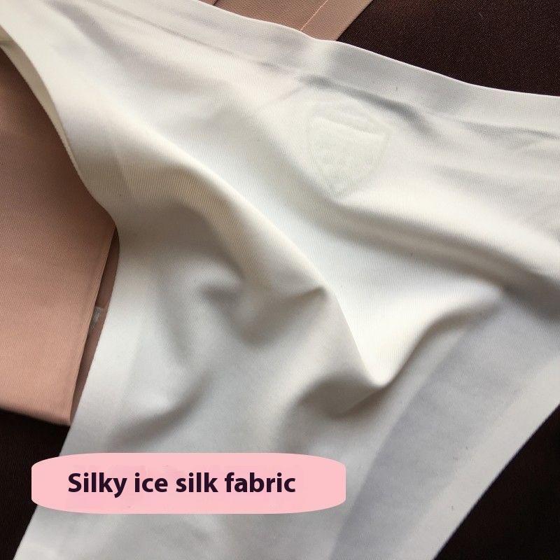 Women's Solid Color Seamless Knicker, Minimalist Breathable Comfortable Minimalist Pastel Panty for Daily Wear, Women's Underwear for All Seasons, Womenswear, Soft Panties, Daily Casual Underwear, Casual Elegant Underwear  Plus Size thongs