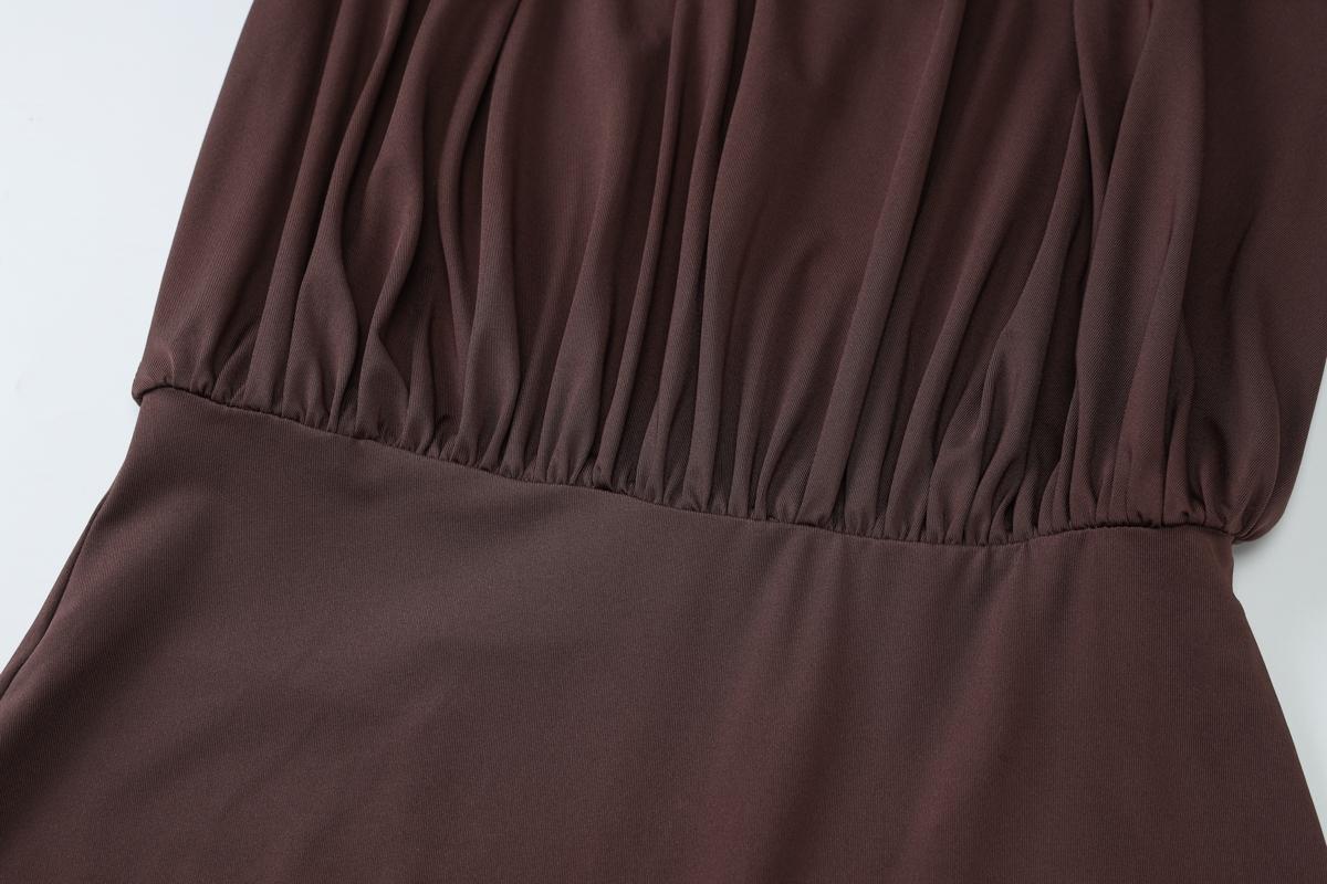 Women's Summer Sexy Halter Sleeveless Backless Bodycon Mini Dress for Party and Club, Boho Backless Dress