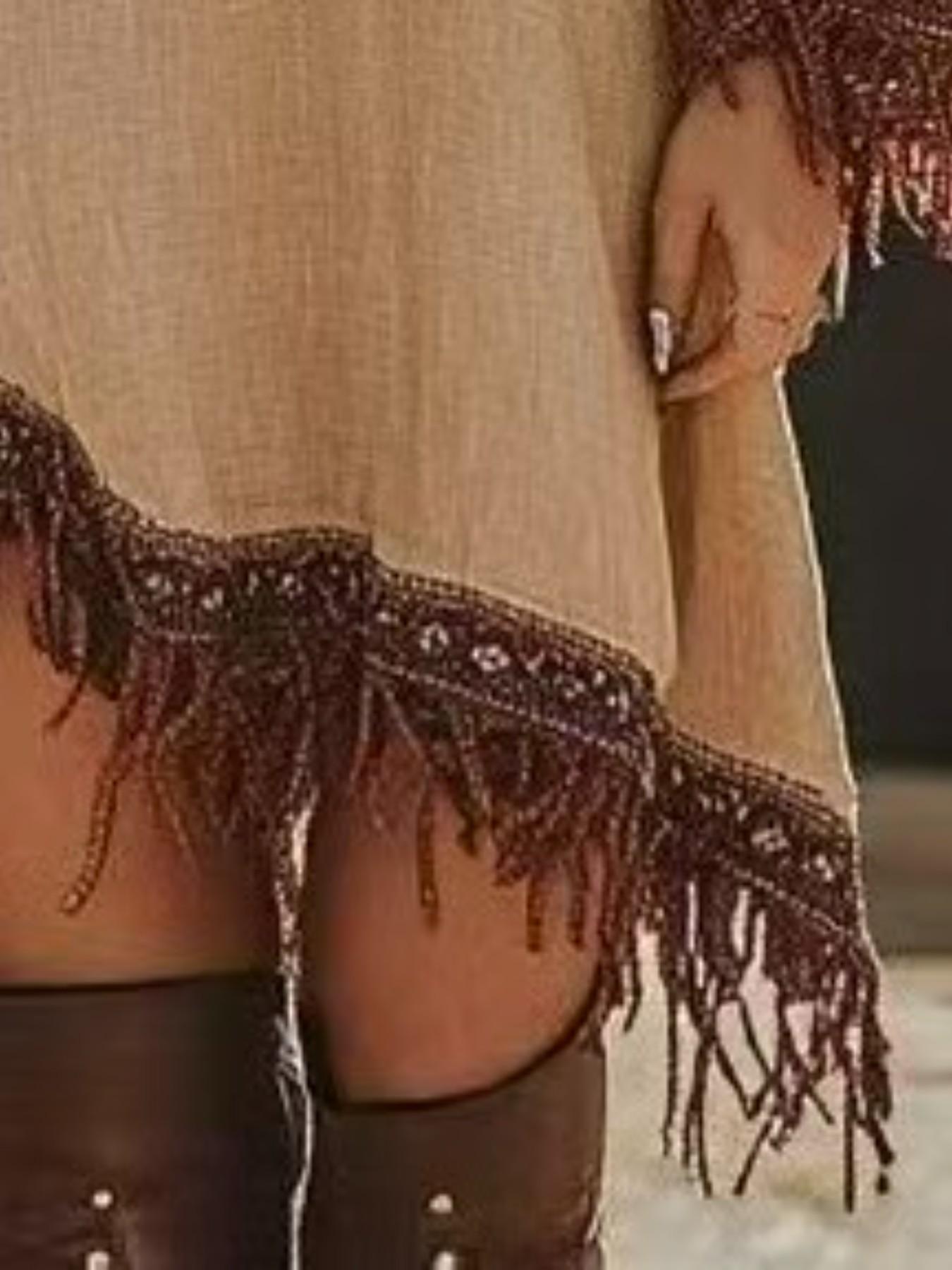 2026 New Women's Dress, Lace Trim Loose Fit Printed Dress, Fashionable and Comfortable, Perfect for Daily Wear and Special Occasions