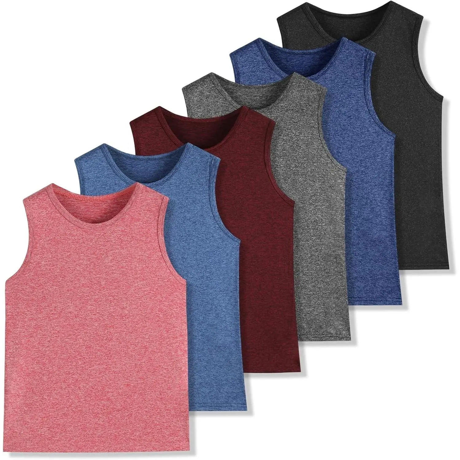 Heather Black/Navy/Heather Grey/Wine/Blue/Red