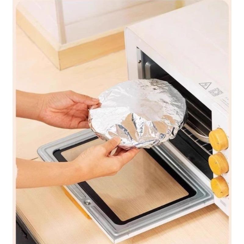 Home dining table & food container aluminum foil heat-retaining cover, kitchen food insulation and freshness keeping, high-quality aluminum foil.