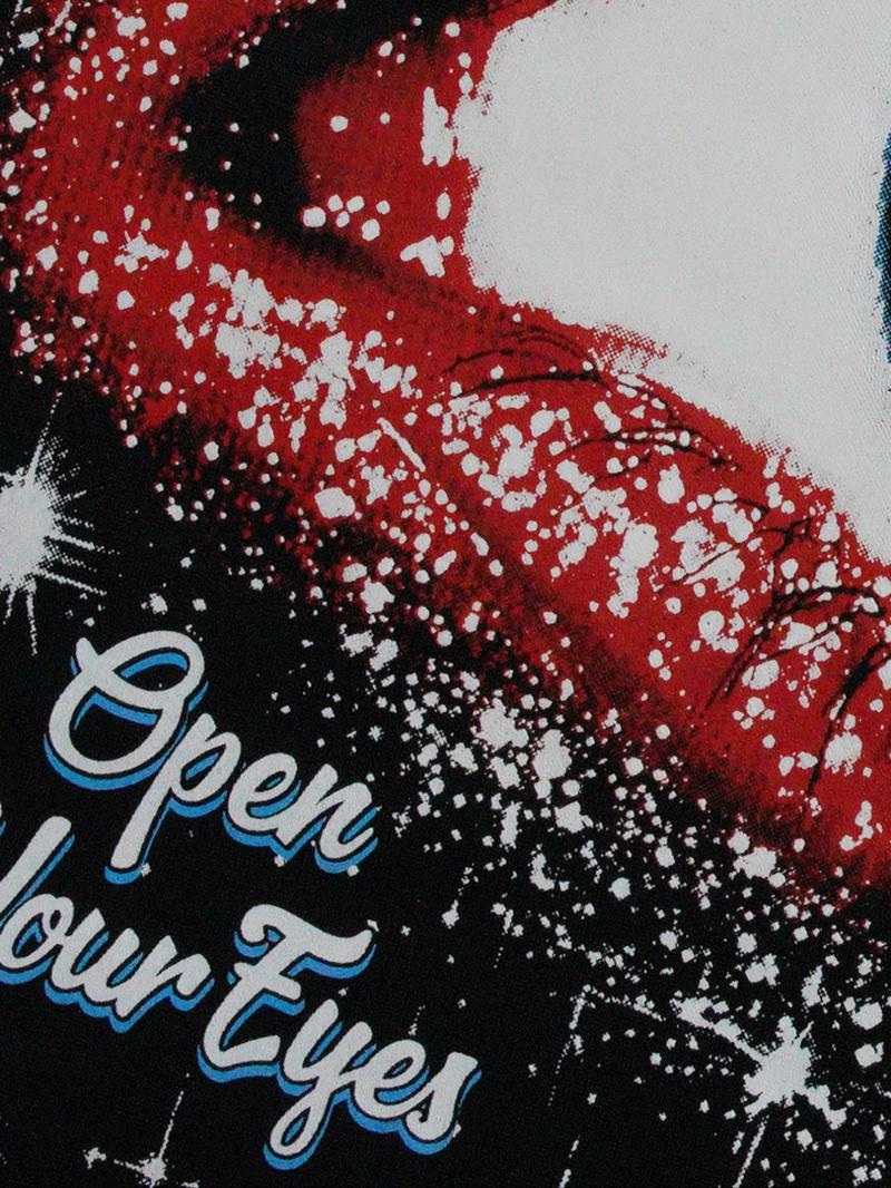 Eye print two hats zipper cardigan men's hoodie, Graphic hoodies, sleeve hat hot rhinestone, sparkling starry sky unisex hoodie European and American street jacket, autumn and winter plus velvet hoodie Instagram style