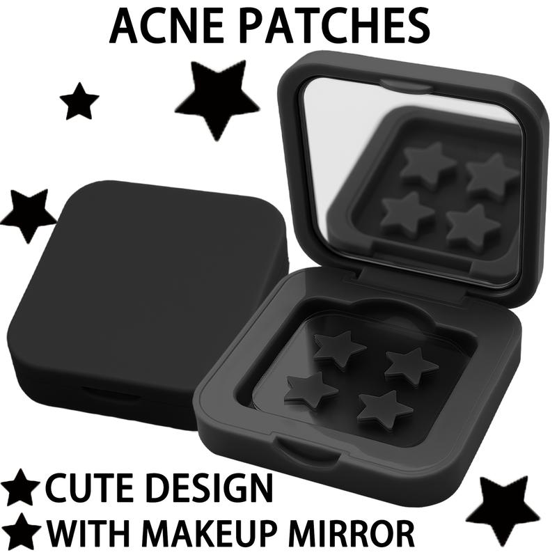 60pcs Star Shape Pimple Patch Acne Patches with Mirror, Convenient and Stylish Emergency Solution for Clear Skin