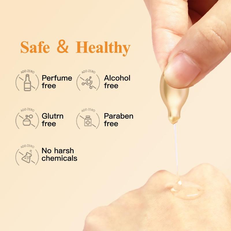 Anti Aging Facial Serum with Vitamin E,Vitamin C Super Serum for Face Serum Capsule with Niacinamide for Women.