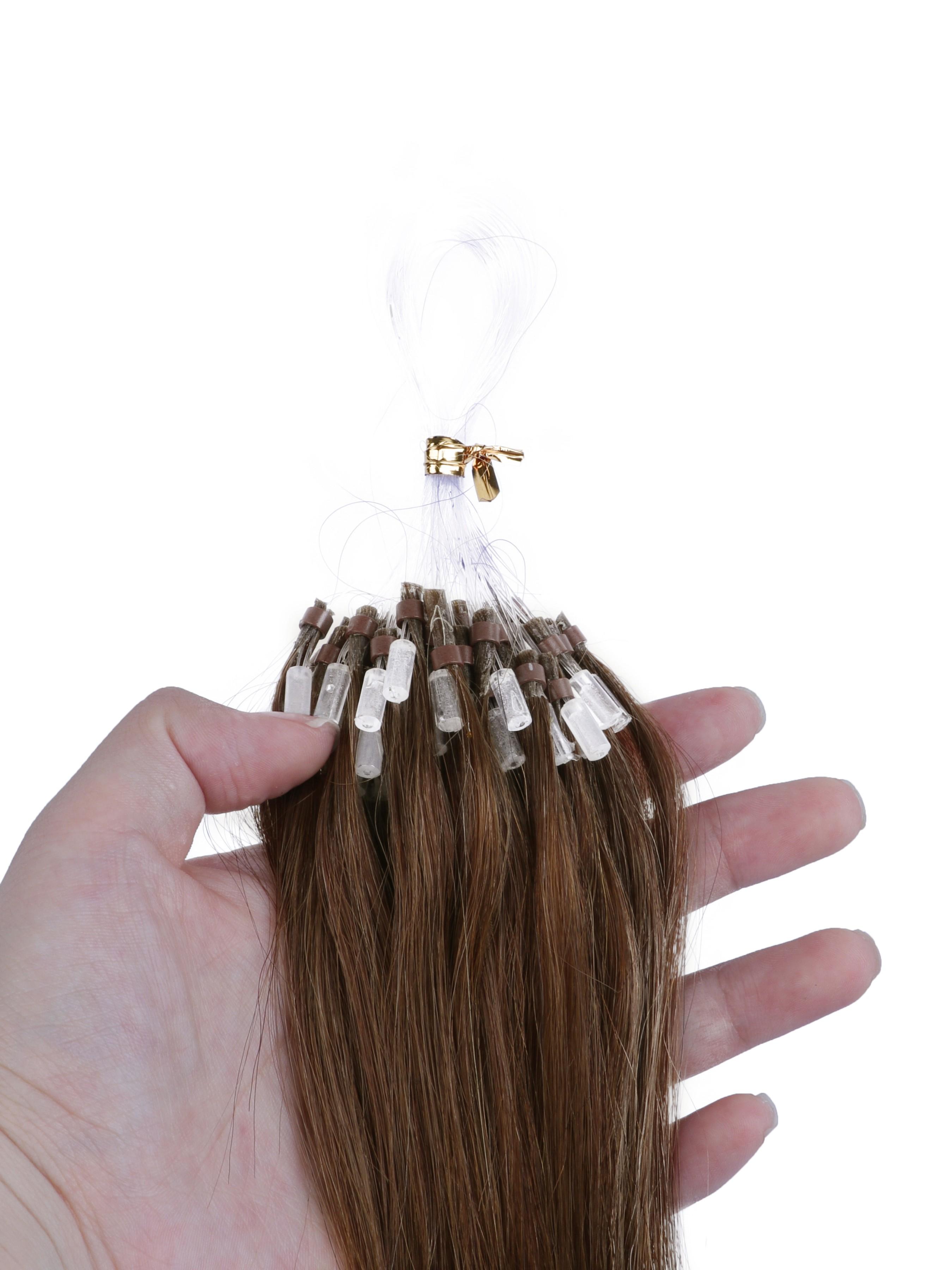Invisible Micro Nano Bead Hair Extensions, Thin Ring Hair Clips, Real Human Hair Extensions, Thick Invisible Pearl Rings