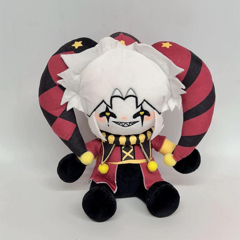 Pierrot Harlequin The Freak Circus Plush Toys Peluche Doll Green Black Soft Stuffed Toy Collectible Gift For Anime Game Fans