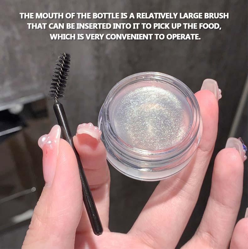 Stereoplastic Eyebrow Setting Cream Lasting Quick Dry Eyebrow Gel Wild Eyebrow Setting Cream Clear Brow Styling Gel Wax Transparent Lightweight Long Lasting Hold for Effortless Brows Flawless Makeup Surprise Cosmetic