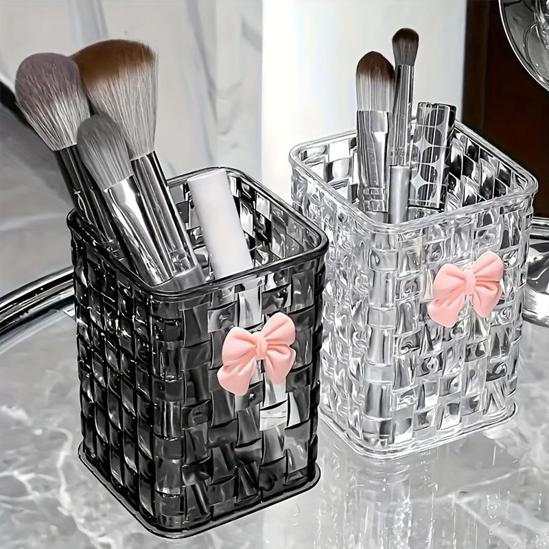 Large Capacity Transparent Acrylic Cosmetics Organizer Storage Box, Multi-Functional Desktop Organizer with Drawers, Ideal for Makeup Brushes, Lipsticks, Stationery, Beauty Organizer Box, Cosmetic Organiser