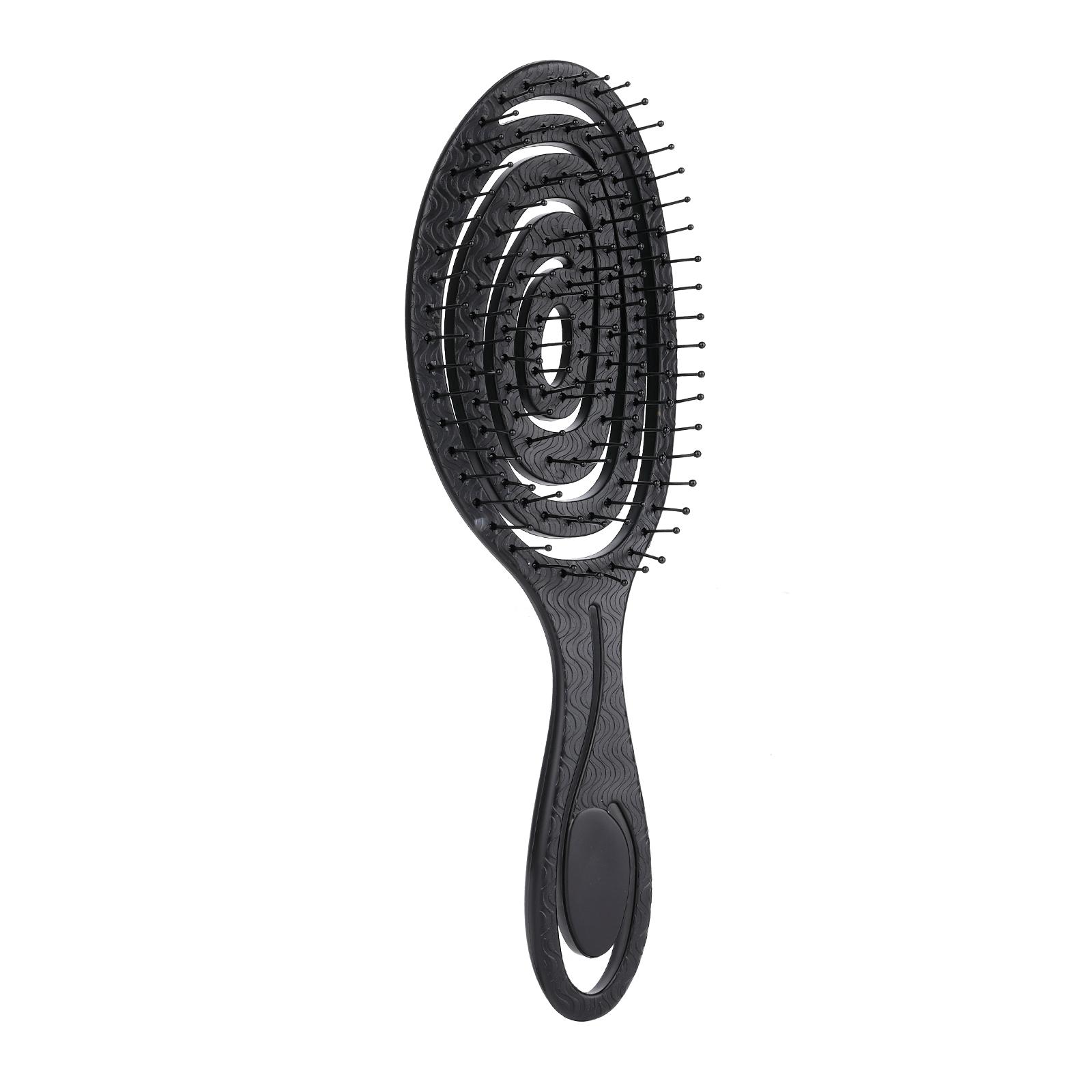 1PC Spiral Detangling Hairbrush TikTok Viral, Unique Hollow Out Vent Brush, Anti-Tangle Fluffy High Volume Comb, No Snag Scalp Massage Brush for Curly & Straight Hair, Dorm Home Use for Women Girls, Beginner Friendly Hot Sale