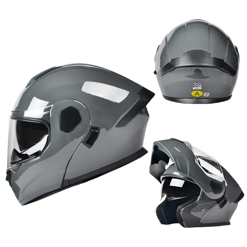 Ad Flip-Face Full Helmet, Thickened Cushion Layer, Electric Motorcycle Helmet for Men and Women, Daily Commute Crash Protection