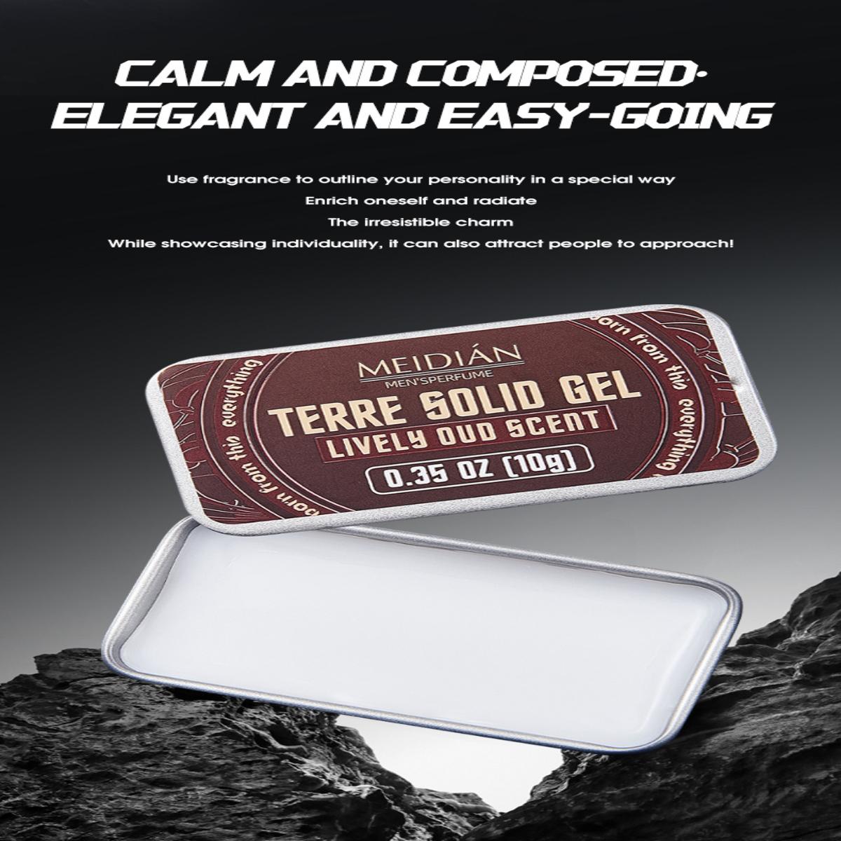 Men's Portable Perfume Stick Set, Fragrance Perfume, Long-lasting Solid Cologne Floral Woody Scent, Pocket-sized Body Balm Gift Box, 4-piece set