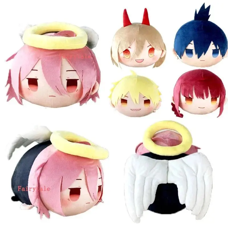 2026 New hot item 30cm Angel Devil Denji Makima Power Hayakawa Aki Reze Plush Toy Anime Soft Pillow Plushies Doll Kawaii Kids Fans Birthday Gift