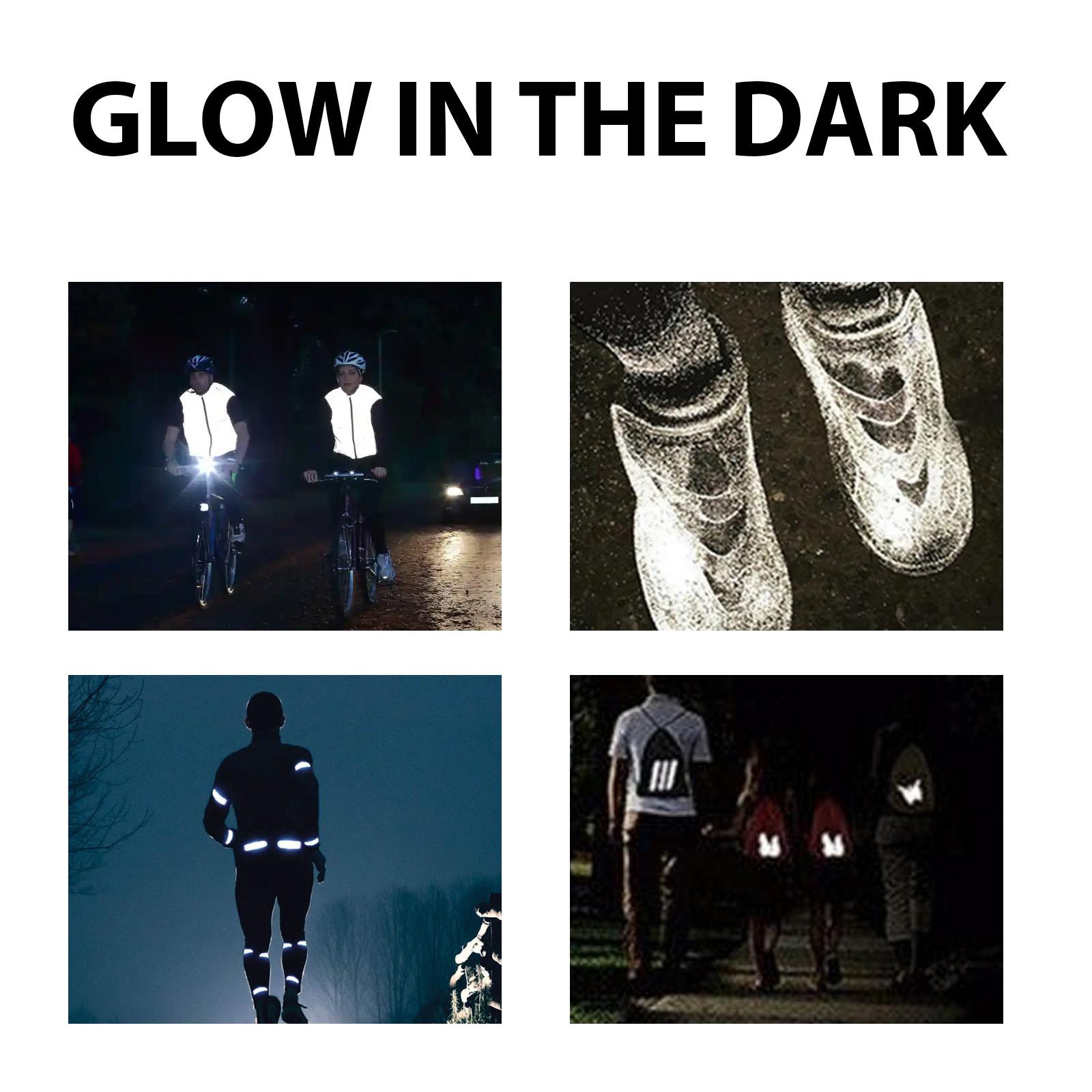 Night Reflective Spray Bottle - Environmental Fluorescent Glow-In-Dark Coating for Bicycle Gear, Car Exterior Accessories; Clean First Before Application