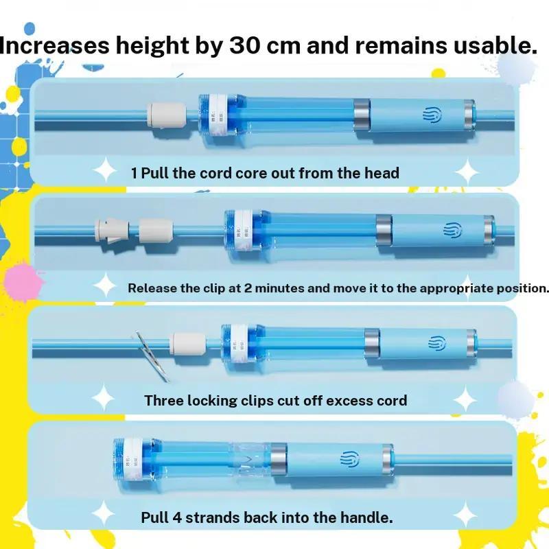 Factory Direct Kids Jump Rope Double Bearing Transparent for Preschoolers Beginners Students PE Test Speed Training