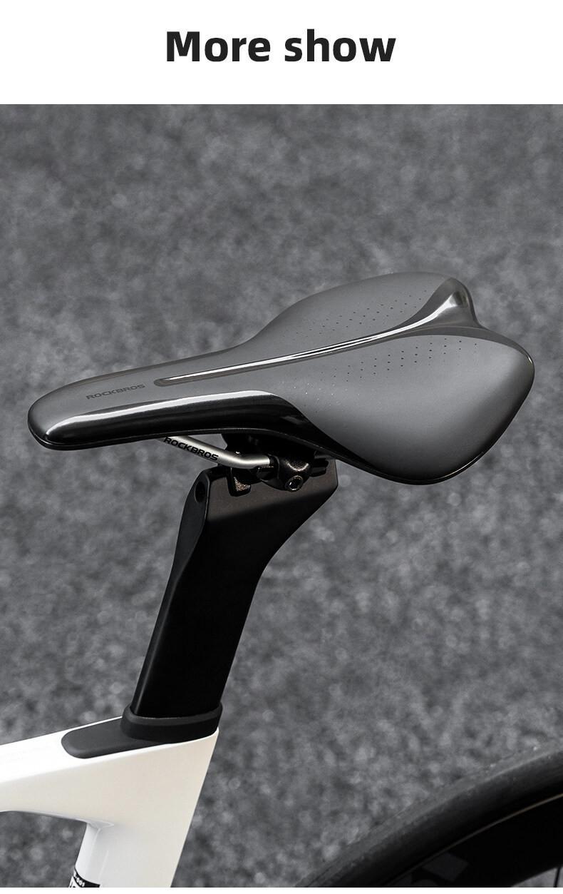 ROCKBROS Bicycle Saddle Ultralight Hollow Shock-Absorbing MTB Road Bike Seat